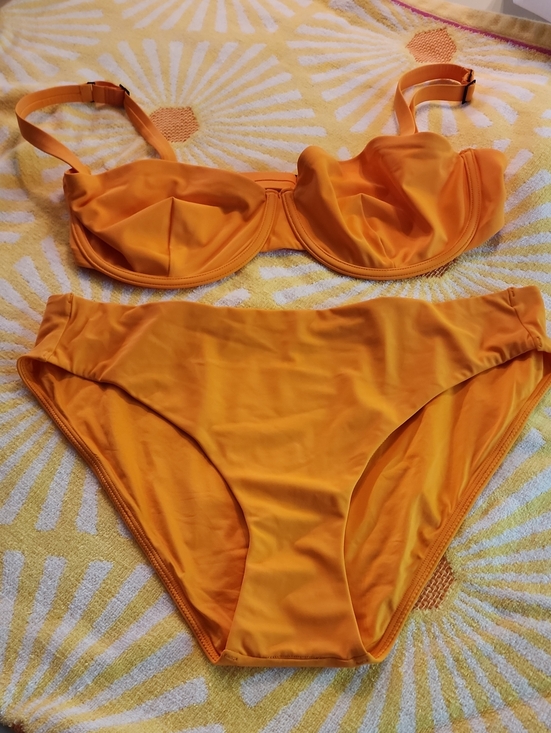 CUUP Other - CUUP Orange Underwire Bikini Set